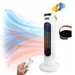 Ventilateur adm 2 en 1 avec fonction chauffage et refroidissement