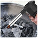 Vurahome - ventilateur barbecue electrique soufflet pour chemin�e et barbecue de bbq kit barbecue pour ...