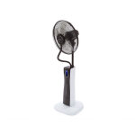 Ventilateur brumisateur oscillant purline misty 2 75w 3 vitesses h130cm d40cm blanc