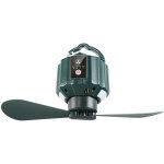 Ventilateur de camping rechargeable usb minuterie avec t�l�commande + pales d�tachables, conception avec ...