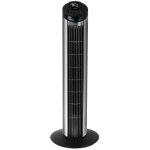 Ventilateur colonne oscillant cecotec energysilence 890 skyline 50w 3 vitesses h76cm noir