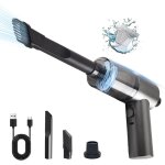 Ventilateur de compression lectrique et aspirateur sans fil - pour clavier, pc? puissant nettoyant rechargeab ...