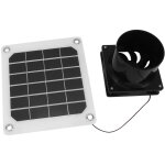 Ventilateur � �nergie solaire, ventilateur d'extraction de panneau solaire � haute puissance de , �conomie ...