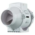 Ventilateur de gaine tt 125 jusqu' 280 m / h