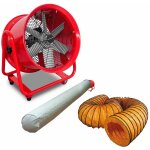 Mw tools - ventilateur mobile mv400r3 avec tuyau et sac filtrant mv400r3set