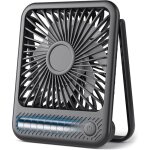 Ventilateur oscillant automatique de 6, 5 pouces 4000 mah, technologie silencieuse � 4 vitesses, ventilateur ...