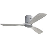 Ventilateur plafond 52 , 3 pales bois sculpt�, moteur r�versible silencieux, sans lumi�re