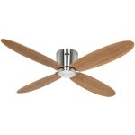 Ventilateur de plafond dc eco plano ii wifi bn - cn 132 cm