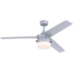 Westinghouse - ventilateur de plafond extrieur riverton argent