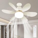 Ventilateur plafond avec lumiere, lampe ventilateur plafonnier, ventilateur avec telecommande et lumire, ...