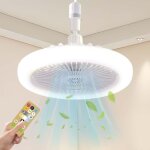 Ventilateur plafond avec lumiere, ventilateur silencieux plafond(clairage tlcommand), ventilator ...