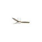 Ventilateur de plafond matipa avec lumi�re cct orientable et commande �106 3 pales dc blanc