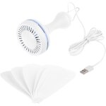 Ventilateur de plafond portable usb pour camping, extrieur, tonnelle, tonnelle, ventilateur de plafond ...