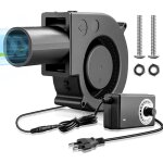 Ventilateur radial 12 v, 12 v, turbines turbines turbines turbo, 97 mm, ventilateur de refroidissement, ...