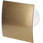 Ventilateur salle de bain extracteur d'air standard 100mm or abs escudo