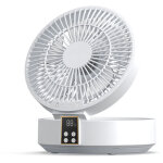 Ventilateur silencieux ultra puissant, ventilateur de table portable, ventilateur de bureau usb rechargeable, ...