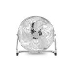 Ventilateur de sol tvm 18 - puissant, diamtre 45cm, 100w, style rtro, chrom, stable - trotec