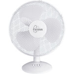 Ventilateur de table miami 50w 3 vitesses d40cm blanc