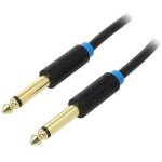 Cable jack 6. 3mm male vers male 10m