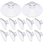 [jamais utilis�] ventouse, 12 pi�ces ventouse table en verre, mini ventouse, extra fortes pvc suspension ...