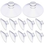 Ventouse, 12 pices ventouse table en verre, mini ventouse, extra fortes pvc suspension rideau isolant ...