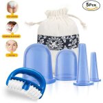 Ventouse anti - cellulite, 5 pcs ventouse cellulite minceur roller minceur silicone massage cups, anti ...
