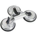 Ventouse de levage de fentre en alliage d'aluminium, robuste, 3 plaques, pour fentres mobiles, tuiles, ...