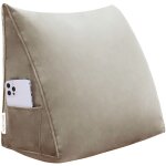 Vercart - coussin de lecture compens� pour les enfants, triangulaire coussin � coins, traversin t�te ...