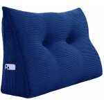 Coussin de lecture compens�, triangulaire coussin � coins, gros coussin canap�, traversin t�te de lit ...