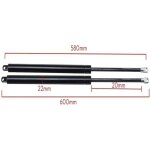 V�rins � gaz 2x shock car lift strut support bar ressort � gaz lift up support pneumatique pour lit stockage ...