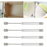 V�rins � gaz, verin porte cuisine 4pcs amortisseurs � gaz 100n verin meuble hydraulique d'origine porte ...