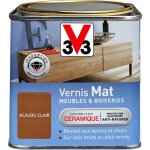V33 - vernis int�rieur meubles et boiseries acajou clair mat 0, 5l