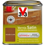 V33 - vernis intérieur meubles et boiseries acajou clair satin 0, 5l V33 - vernis intérieur meubles et boiseries acajou clair satin 0, 5l