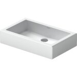 Duravit - vasque  poser vero 60cm, blanc, sans trop - plein,