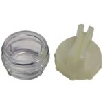 Verre de lampe (7 x 7 x 5 cm) avec outil de demontage pour four bosch, siemens, neff, gaggeneau - 00647309 ...