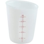 Verre mesureur verre doseur gradu� tasse � mesurer en silicone de cuisine r�utilisable tasse � mesurer ...
