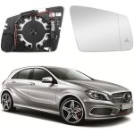 Verre de rtroviseur remplacement pour mercedes - benz a b c e s - class w176 w246 w204 w212 a207 c207 ...