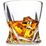 Mezheng - verres  whisky, verre a whiskey en cristal sans plomb, 300 ml, cadeau parfait pour les amateurs ...