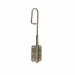 Verrou � ba�onnette l. 300 x dia. 14 mm acier inox bross� - afbat
