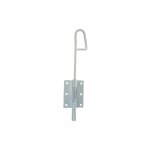 Verrou baionnette 14 l. 250mm zingu blanc - afbat