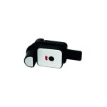 Verrou pour cabine et wc 293 - noir - vachette Verrou pour cabine et wc 293 - noir - vachette