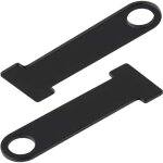 Verrou de casque, 2 pi�ces heavy duty casque de verrouillage antivol verrouillage pin cha�ne boucle secure ...