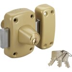 Verrou cyclop 2 cylindres 45 mm double, 3 cl�s