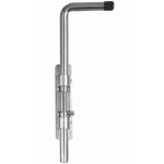 Verrou pistolet pour portail - hauteur 400mm �16mm - � souder - acier zingu� - deco fer forge