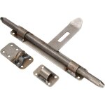 Verrou de portail 340 mm - verrou de porte en fer forg� - verrou brut � peindre ou � souder - kotarbau ...