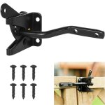 Verrou de portail verrouillage automatique - serrure mtal  boulon - loquet acier  gravit clture ...