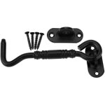 Verrou de porte, acier inoxydable verrouillage loquet paumelle porte gache verrou de porte fermeture ...