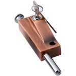 Verrou de porte multifonction pour porte de garage - verrou de porte universel - avec 1 cl�s - pour usage ...