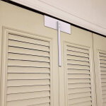 Verrou de porte pliante portable � double ouverture, verrou de s�curit� enfant, adapt� aux portes pliantes ...