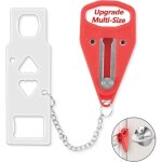 Verrou de porte portable pour h�tel, s�curit� d'entr�e, verrouillage rapide et facile, pratique pour ...